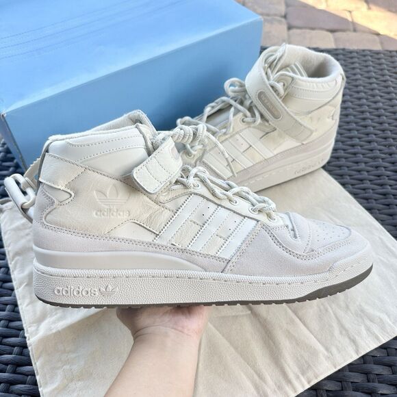 Adidas Ivy Park x Forum Mid Icy Park Men\'s Shoes Cream White GW2857 Size 13.5 main image 7